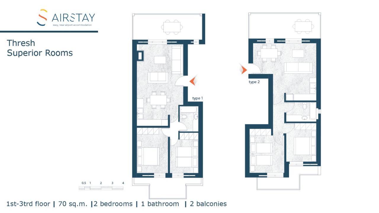 Thresh Apartments Airport By Airstay Spata  Luaran gambar